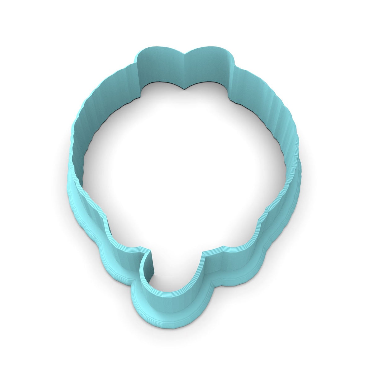 Cat in Christmas Wreath Cookie Cutter | Stamp | Stencil