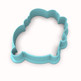 Cat Stuck in Christmas Lights Cookie Cutter | Stamp | Stencil