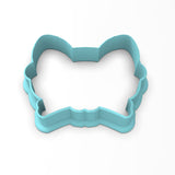 Cat with Glasses Cookie Cutter | Stamp | Stencil #1