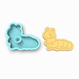 Caterpillar Cookie Cutter | Stamp | Stencil #1