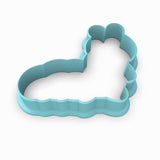 Caterpillar Cookie Cutter | Stamp | Stencil #1
