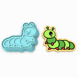 Caterpillar Cookie Cutter | Stamp | Stencil #1