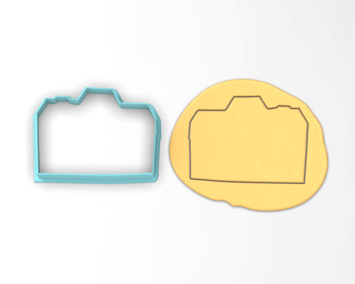 CBD Camera Cookie Cutter Outline #1 Miscellaneous Cookie Cutter Lady 