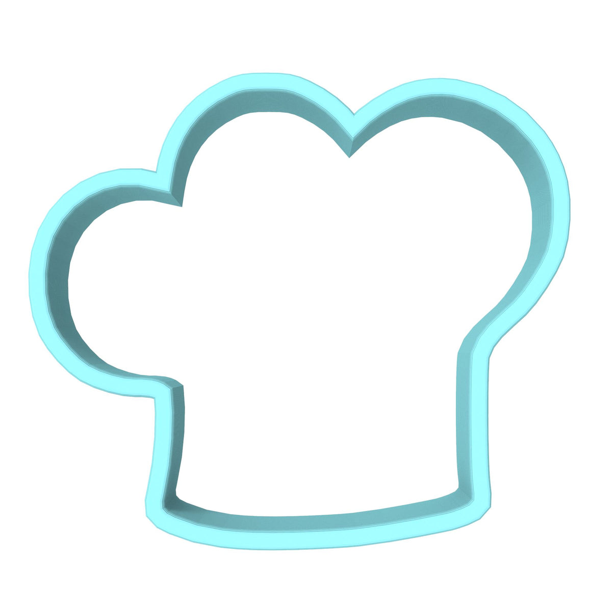CBD Chef's Hat Cookie Cutter Outline #1 Miscellaneous Cookie Cutter Lady 
