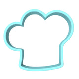 CBD Chef's Hat Cookie Cutter Outline #1 Miscellaneous Cookie Cutter Lady 