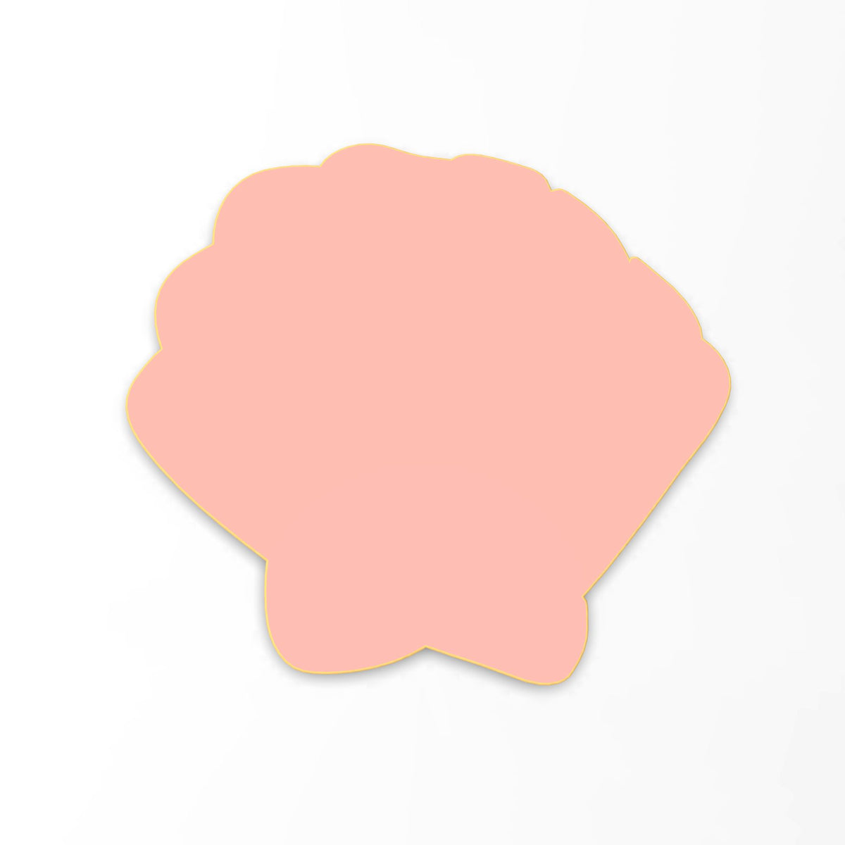 CBD Clam Shell Cookie Cutter Outline #1 Beach / Summer Cookie Cutter Lady 