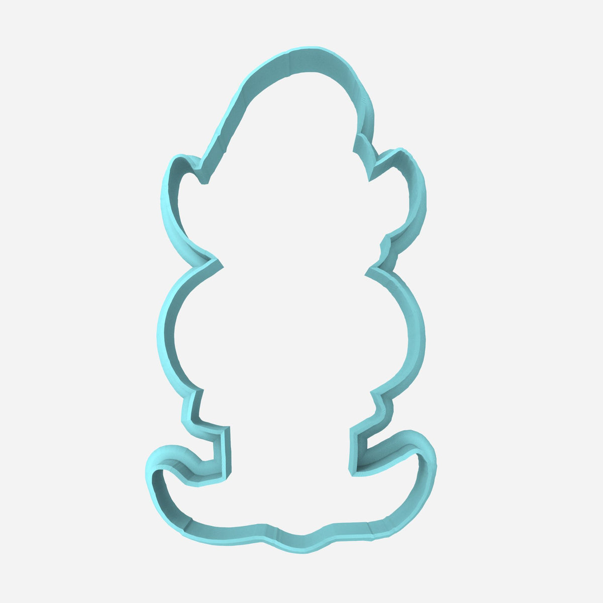 CBD Elf Cookie Cutter Outline #1 Miscellaneous Cookie Cutter Lady 
