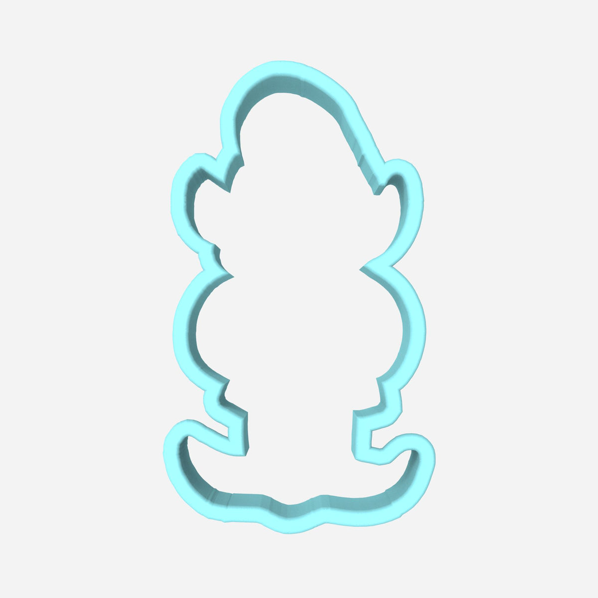 CBD Elf Cookie Cutter Outline #1 Miscellaneous Cookie Cutter Lady 