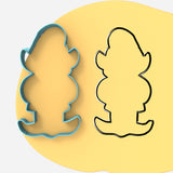 CBD Elf Cookie Cutter Outline #1 Miscellaneous Cookie Cutter Lady 