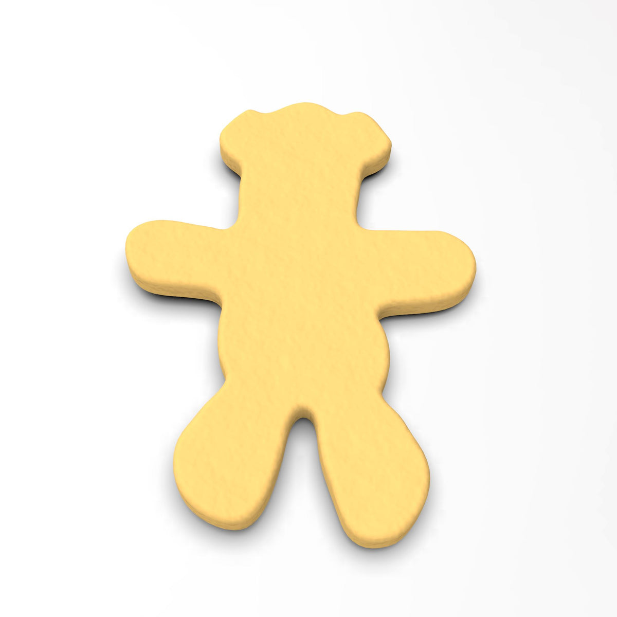 CBD Gingerbread Man Cookie Cutter Outline #1 Xmas / Winter / NYE Cookie Cutter Lady 