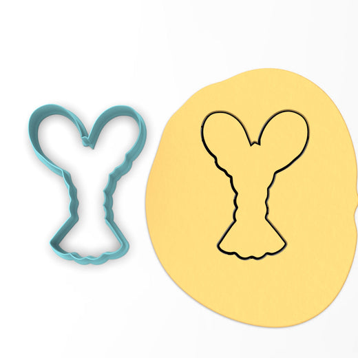 CBD Lobster Cookie Cutter Outline #2 Beach / Summer Cookie Cutter Lady 