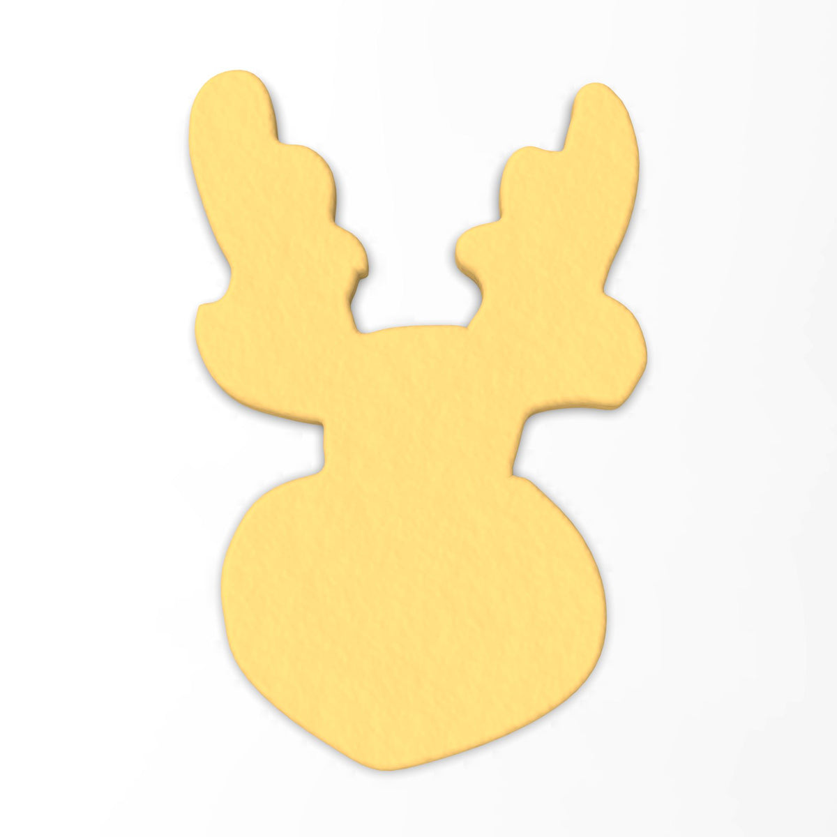 CBD Reindeer Cookie Cutter Outline #1 Xmas / Winter / NYE Cookie Cutter Lady 
