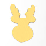 CBD Reindeer Cookie Cutter Outline #1 Xmas / Winter / NYE Cookie Cutter Lady 
