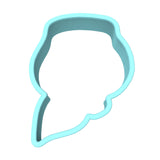 CBD Rose Cookie Cutter Outline #1 Miscellaneous Cookie Cutter Lady 