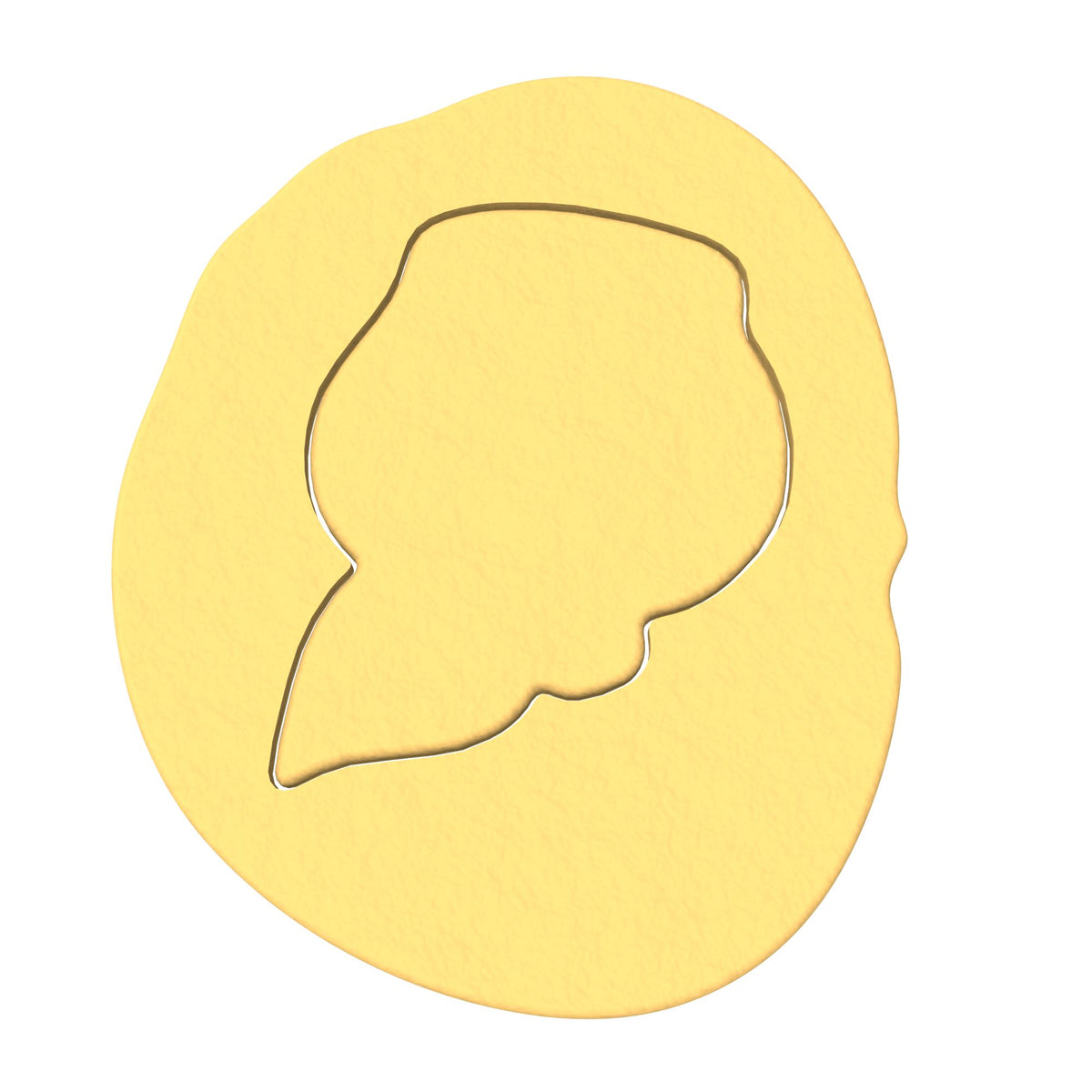 CBD Rose Cookie Cutter Outline #1 Miscellaneous Cookie Cutter Lady 