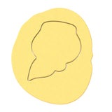 CBD Rose Cookie Cutter Outline #1 Miscellaneous Cookie Cutter Lady 