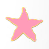 CBD Starfish Cookie Cutter Outline #1 Beach / Summer Cookie Cutter Lady 