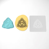 Celtic Trinity Knot Cookie Cutter | Stamp | Stencil