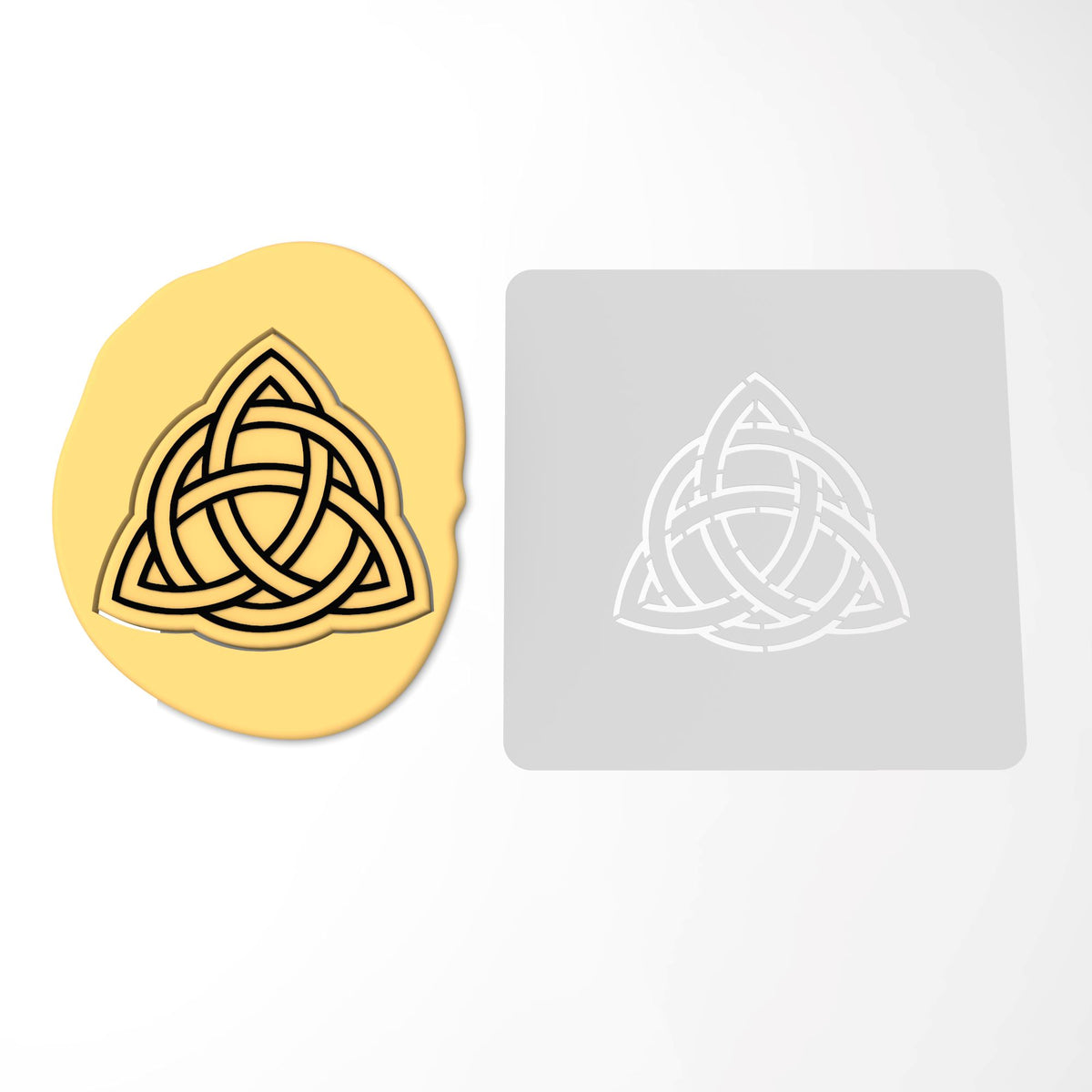 Celtic Trinity Knot Cookie Cutter | Stamp | Stencil