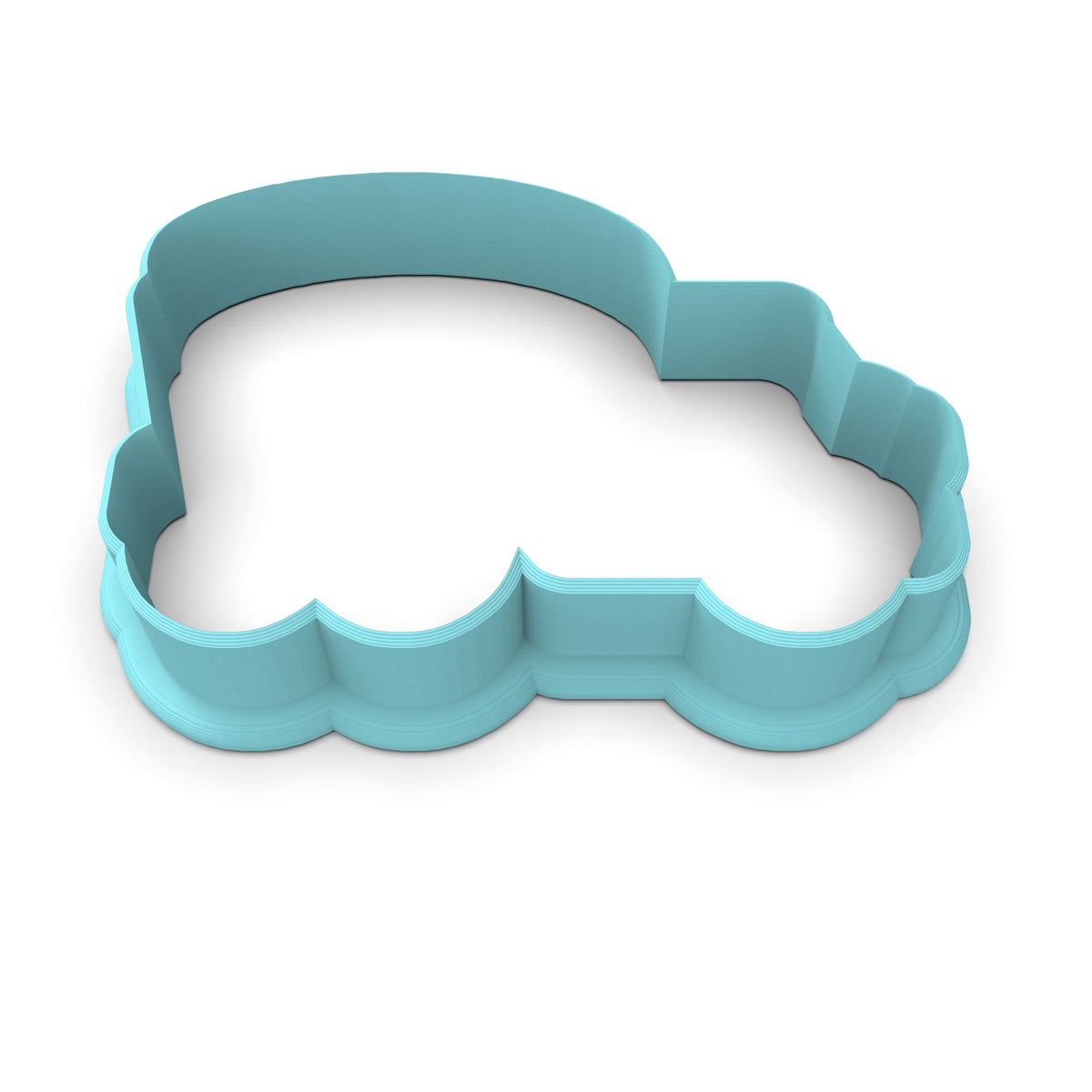 Cement Truck Cookie Cutter | Stamp | Stencil #1