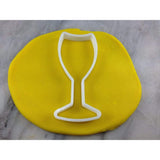Champagne Glass Cookie Cutter Outline #1 Xmas / Winter / NYE Cookie Cutter Lady 