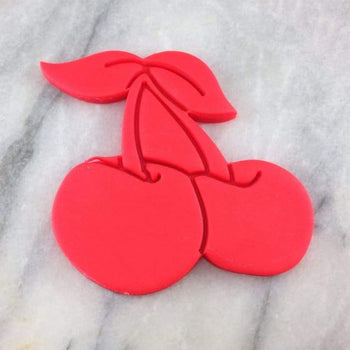 Cherries Cookie Cutter  Outline & Stamp