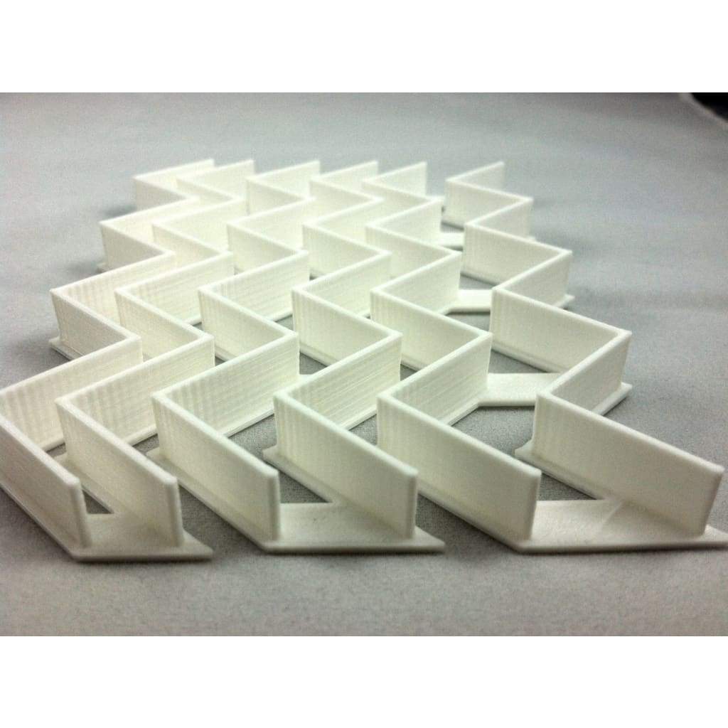 Chevron Fondant Cookie Cutters - 3 Different Sizes - Fondant & Plaques