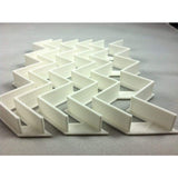 Chevron Fondant Cookie Cutters - 3 Different Sizes - Fondant & Plaques