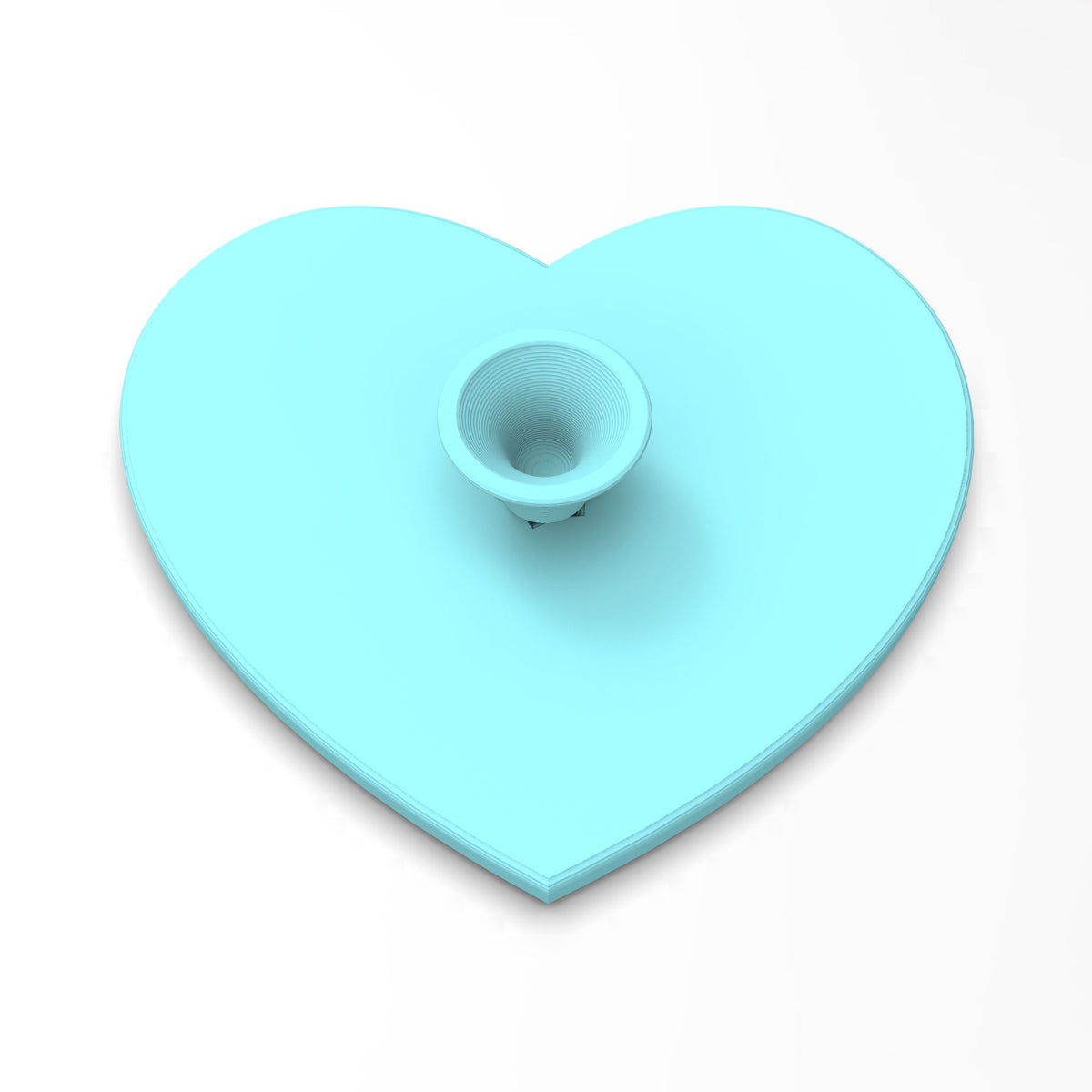 Chevron Heart Cookie Cutter | Stamp | Stencil #1