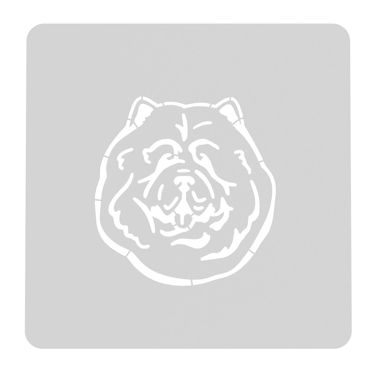 Chow Chow Cookie Cutter | Stamp | Stencil #1 Animals & Dinosaurs Cookie Cutter Lady MINI - 2 Inches (5cm) Stencil ONLY 