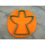 Christmas Angel Cookie Cutter Outline - Xmas / Winter / NYE