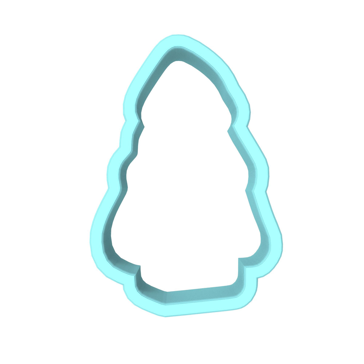 Christmas Cake Cookie Cutter | Stamp | Stencil #1