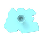 Christmas Cake Tis the Season Cookie Cutter | Stamp | Stencil #1