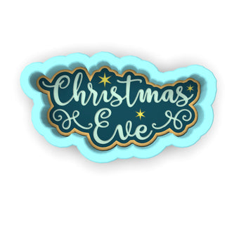 Christmas Eve Cookie Cutter | Stamp | Stencil #1
