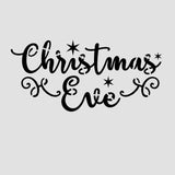 Christmas Eve Cookie Cutter | Stamp | Stencil #1