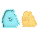 Christmas Gnome Cookie Cutter | Stamp | Stencil #1
