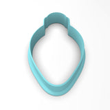 Christmas Light Bulb Cookie Cutter | Stamp | Stencil #1