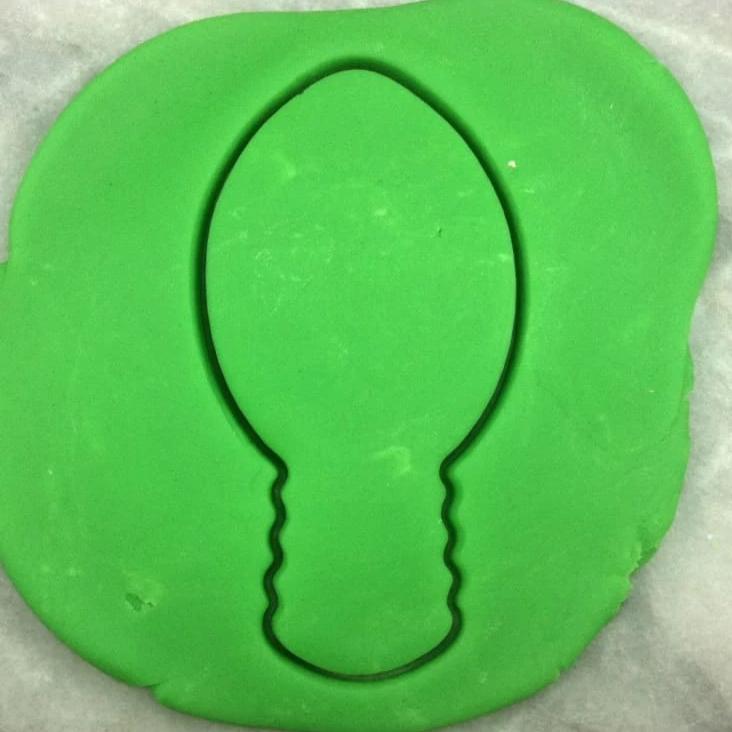 Christmas Lights Cookie Cutter Xmas / Winter / NYE Cookie Cutter Lady 