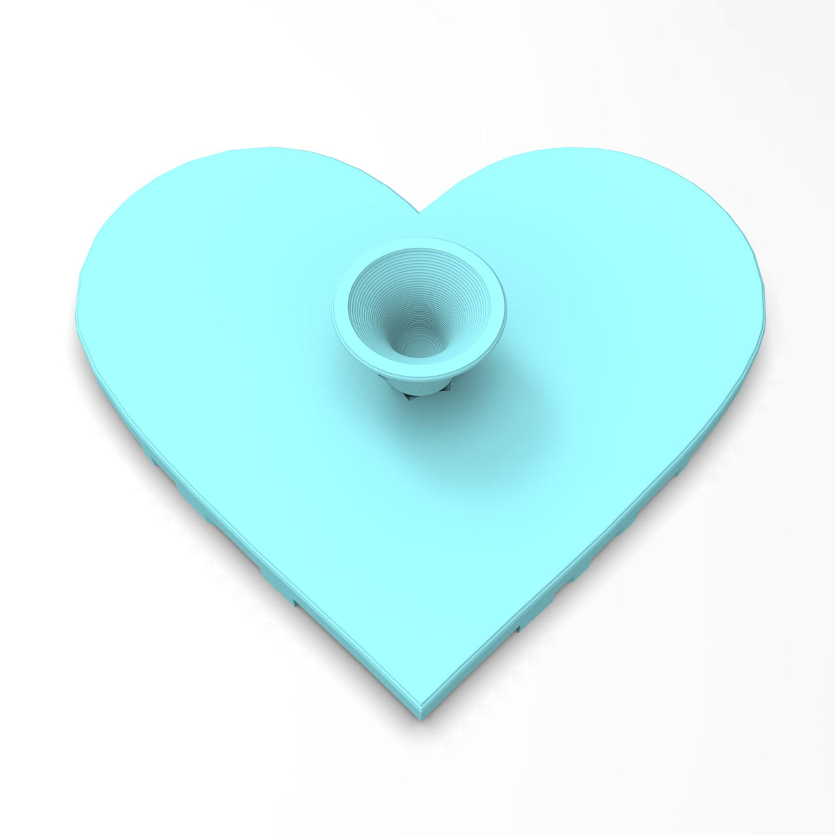 Christmas Lights Heart Cookie Cutter | Stamp | Stencil