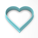 Christmas Lights Heart Cookie Cutter | Stamp | Stencil