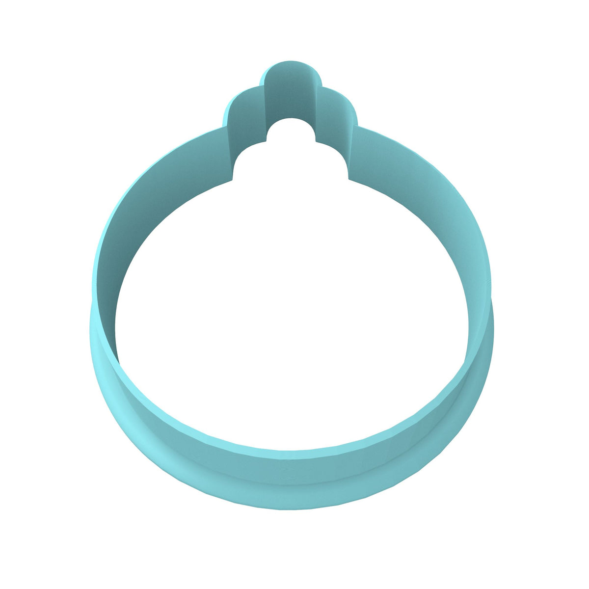 Christmas Ornament Ball Cookie Cutter | Stamp | Stencil #1