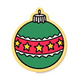 Christmas Ornament Ball Cookie Cutter | Stamp | Stencil #1