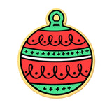 Christmas Ornament Ball Cookie Cutter | Stamp | Stencil #2