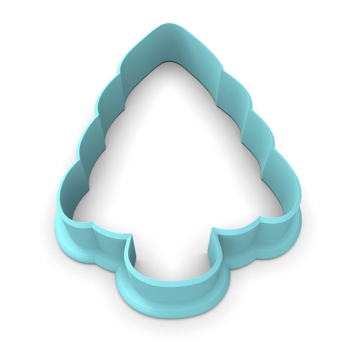 Christmas Pine Tree Cookie Cutter | Stamp | Stencil #1