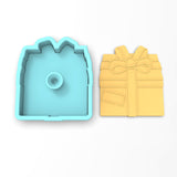 Christmas Present Cookie Cutter | Stamp | Stencil #1