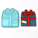 Christmas Present Cookie Cutter | Stamp | Stencil #1