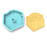 Christmas Present Cookie Cutter | Stamp | Stencil #2