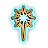 Christmas Star Cookie Cutter | Stamp | Stencil #1