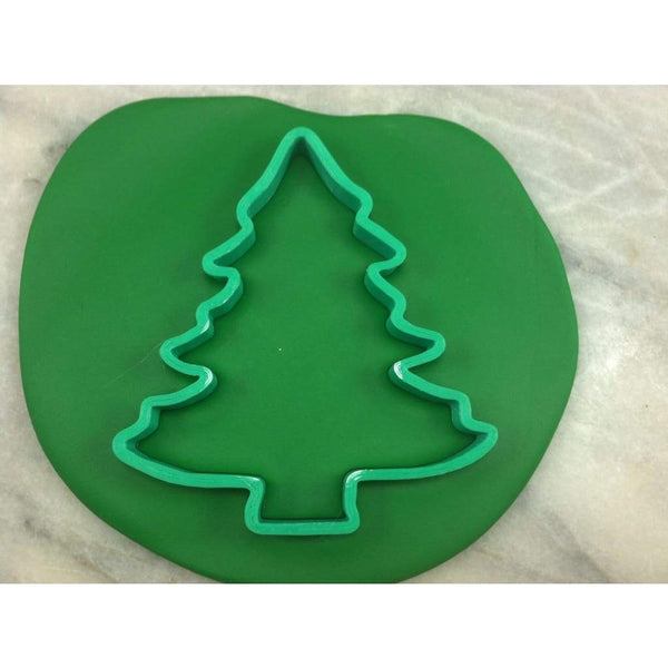 Christmas Tree Cookie Cutter Outline Xmas / Winter / NYE Cookie Cutter Lady 