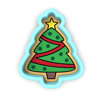 Christmas Tree Cookie Cutter | Stamp | Stencil #2